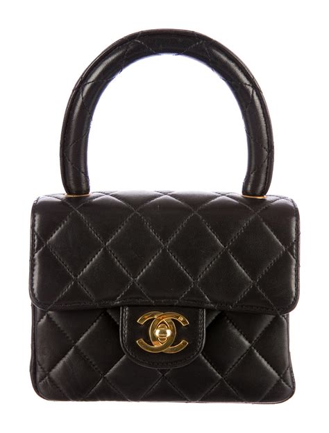 vintage chanel mini kelly bag|chanel full flap vintage.